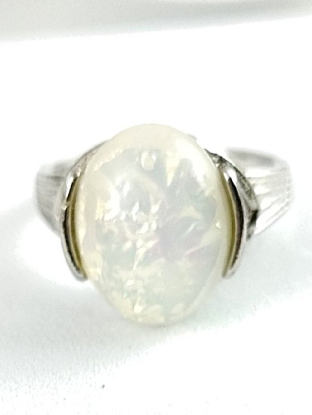 Faux Pearl/Shell Ring